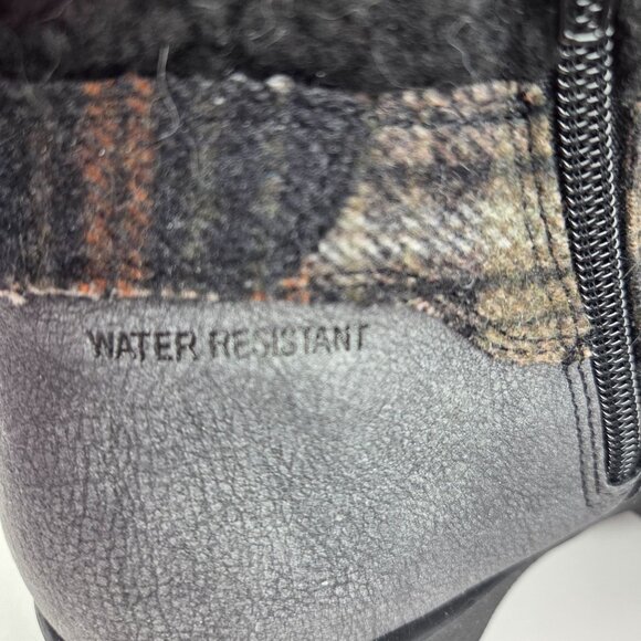 Jambu Water Resistant Redrock  Hiking Boot Gray Plaid Size 9 - Picture 9 of 13